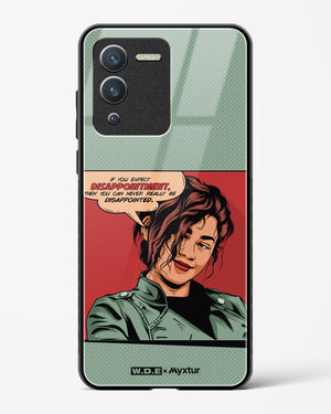 Zendaya Quote [WDE] Glass Case Phone Cover-(Vivo)