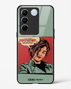 Zendaya Quote [WDE] Glass Case Phone Cover-(Vivo)