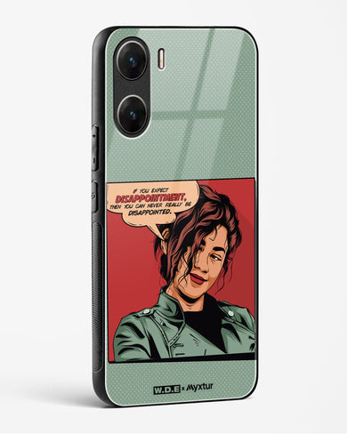 Zendaya Quote [WDE] Glass Case Phone Cover-(Vivo)