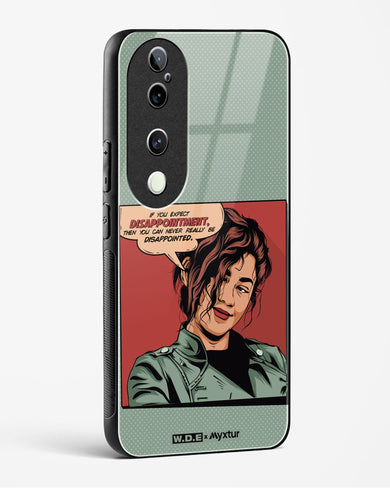 Zendaya Quote [WDE] Glass Case Phone Cover (Vivo)
