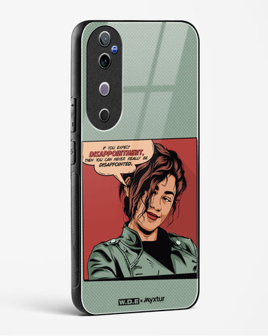 Zendaya Quote [WDE] Glass Case Phone Cover (Vivo)