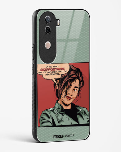 Zendaya Quote [WDE] Glass Case Phone Cover (Vivo)