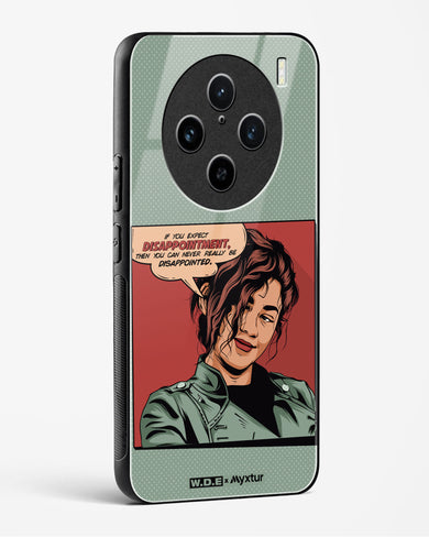 Zendaya Quote [WDE] Glass Case Phone Cover (Vivo)