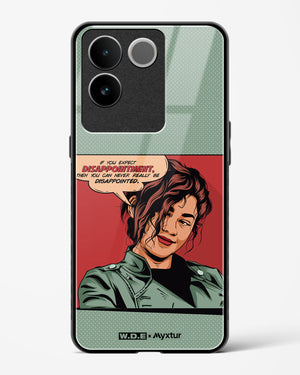 Zendaya Quote [WDE] Glass Case Phone Cover (Vivo)
