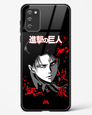 Attack on Titan Levi Dark Tempest Glass Case Phone Cover (Samsung)