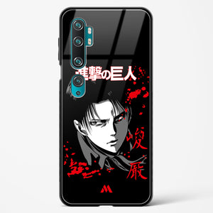 Attack on Titan Levi Dark Tempest Glass Case Phone Cover (Xiaomi)