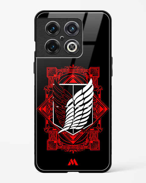 Attack on Titan Survey Corps Insignia Glass Case Phone Cover (OnePlus)