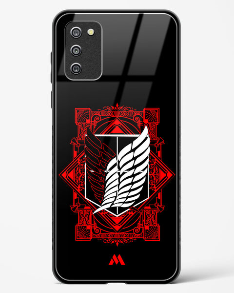 Attack on Titan Survey Corps Insignia Glass Case Phone Cover (Samsung)