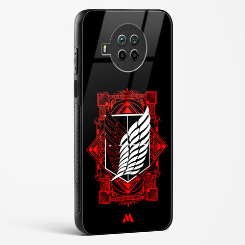 Attack on Titan Survey Corps Insignia Glass Case Phone Cover (Xiaomi)