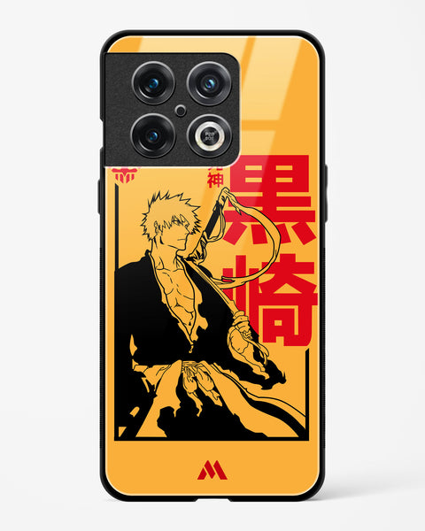 Bleach Ichigo Orange Shinigami Glass Case Phone Cover (OnePlus)