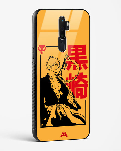 Bleach Ichigo Orange Shinigami Glass Case Phone Cover (Oppo)