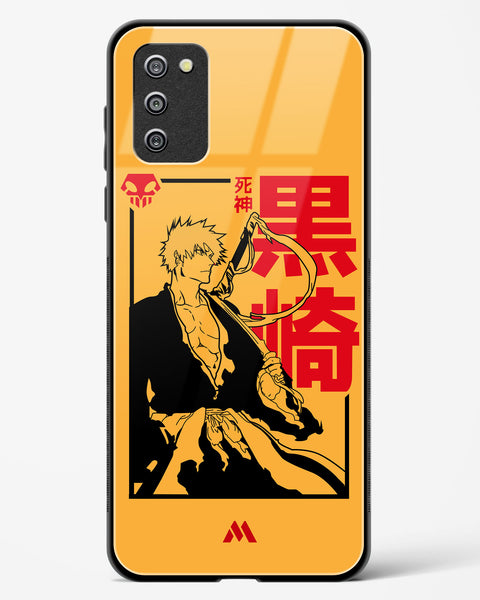 Bleach Ichigo Orange Shinigami Glass Case Phone Cover (Samsung)