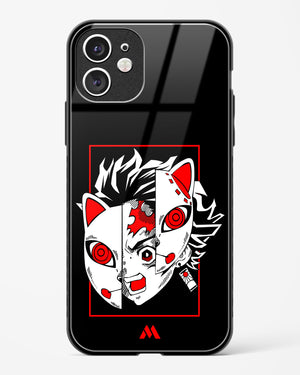 Demon Slayer Tanjiro Broken Blade Glass Case Phone Cover (Apple)