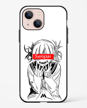 Supreme Senpai Glass Case Phone Cover-(Apple)
