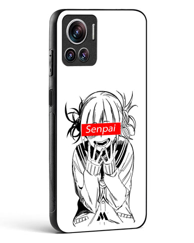 Supreme Senpai Glass Case Phone Cover (Motorola)