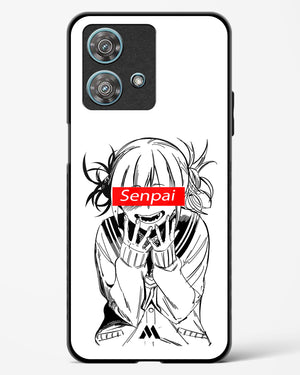 Supreme Senpai Glass Case Phone Cover-(Motorola)