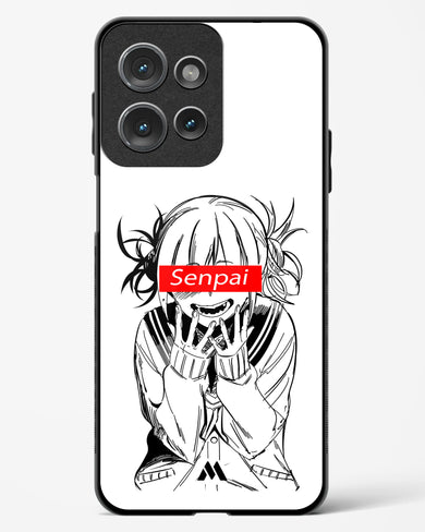 Supreme Senpai Glass Case Phone Cover (Motorola)