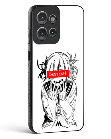 Supreme Senpai Glass Case Phone Cover (Motorola)