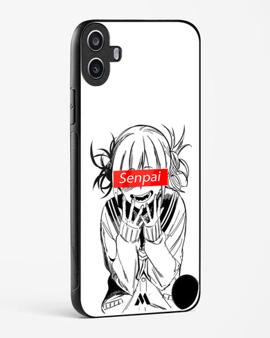 Supreme Senpai Glass Case Phone Cover (Nothing)