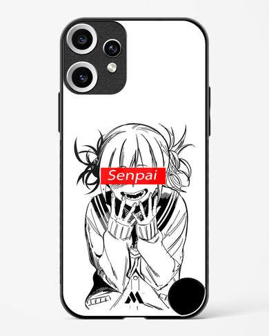 Supreme Senpai Glass Case Phone Cover (Nothing)
