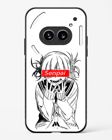Supreme Senpai Glass Case Phone Cover (Nothing)
