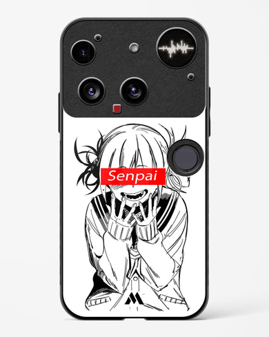 Supreme Senpai Glass Case Phone Cover (Nothing)