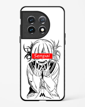 Supreme Senpai Glass Case Phone Cover (OnePlus)