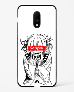 Supreme Senpai Glass Case Phone Cover-(OnePlus)
