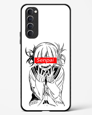 Supreme Senpai Glass Case Phone Cover (Oppo)