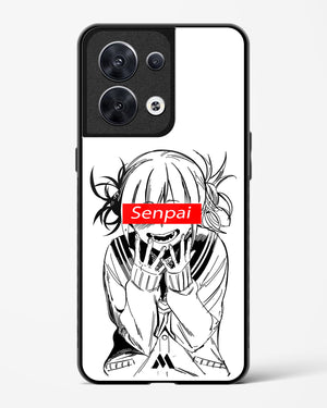 Supreme Senpai Glass Case Phone Cover (Oppo)