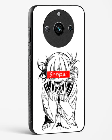 Supreme Senpai Glass Case Phone Cover-(Realme)