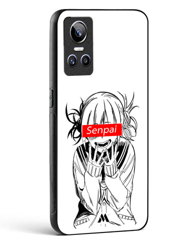 Supreme Senpai Glass Case Phone Cover-(Realme)