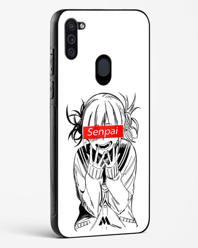 Supreme Senpai Glass Case Phone Cover-(Samsung)