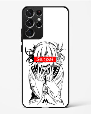 Supreme Senpai Glass Case Phone Cover-(Samsung)