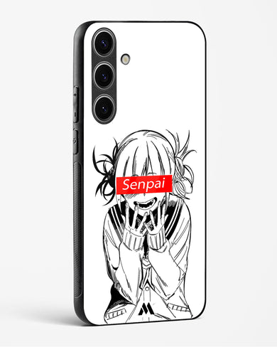 Supreme Senpai Glass Case Phone Cover-(Samsung)