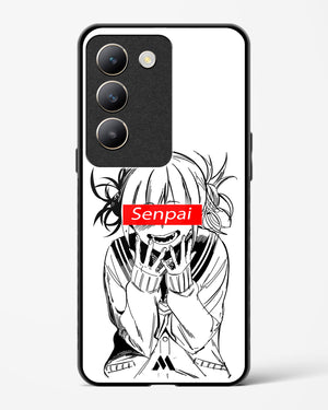 Supreme Senpai Glass Case Phone Cover (Vivo)