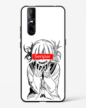 Supreme Senpai Glass Case Phone Cover (Vivo)