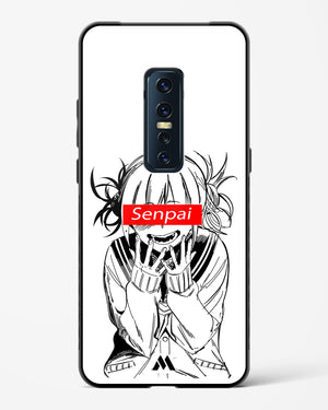 Supreme Senpai Glass Case Phone Cover (Vivo)