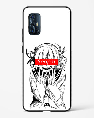 Supreme Senpai Glass Case Phone Cover (Vivo)