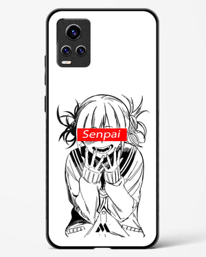 Supreme Senpai Glass Case Phone Cover-(Vivo)