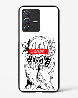 Supreme Senpai Glass Case Phone Cover-(Vivo)