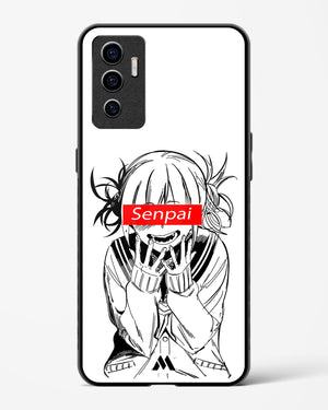 Supreme Senpai Glass Case Phone Cover-(Vivo)