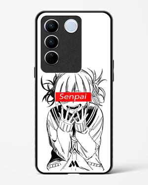Supreme Senpai Glass Case Phone Cover (Vivo)