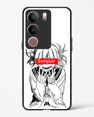 Supreme Senpai Glass Case Phone Cover (Vivo)