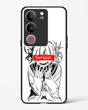 Supreme Senpai Glass Case Phone Cover (Vivo)