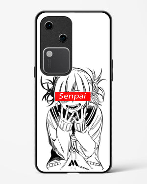 Supreme Senpai Glass Case Phone Cover (Vivo)