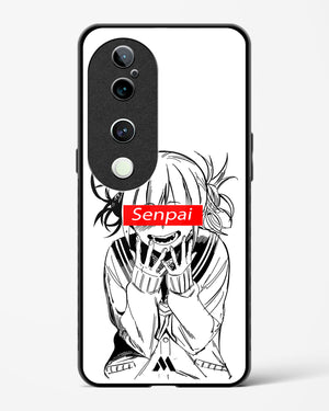Supreme Senpai Glass Case Phone Cover (Vivo)