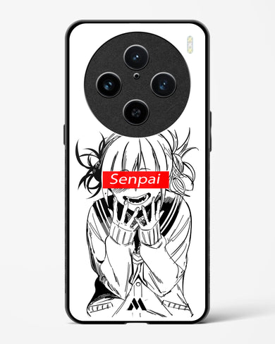 Supreme Senpai Glass Case Phone Cover (Vivo)