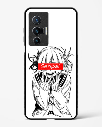 Supreme Senpai Glass Case Phone Cover-(Vivo)