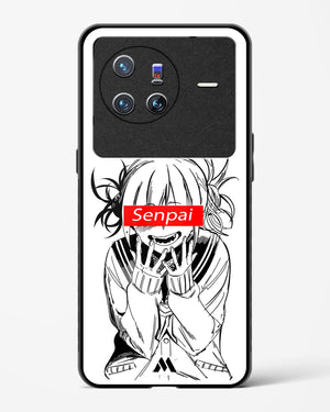 Supreme Senpai Glass Case Phone Cover-(Vivo)